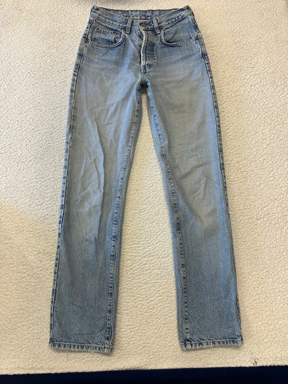 Vintage Lucky Brand Dungarees Womens Straight Leg Jeans Size 6